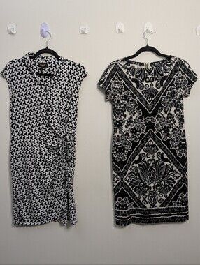 Maggy London 6 + Laundry by Shelli Segal 8 Dress Bundle